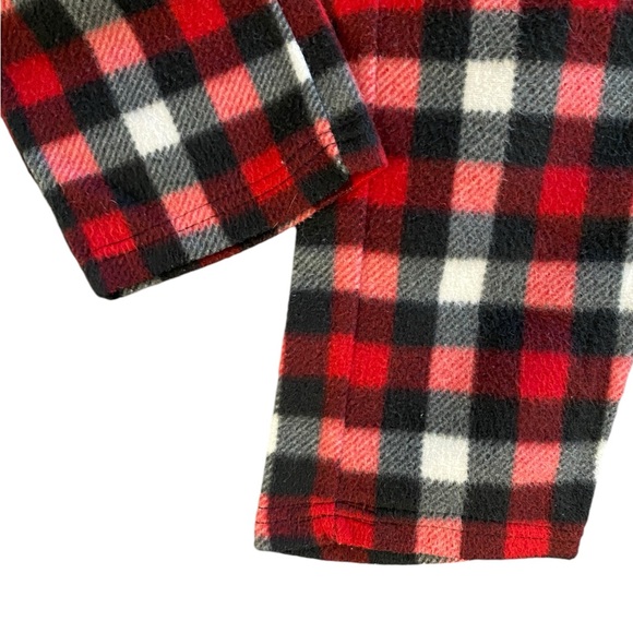 Buffalo Check Fleece Pajama Pants Boys Size 6/7 Small - Picture 4 of 5